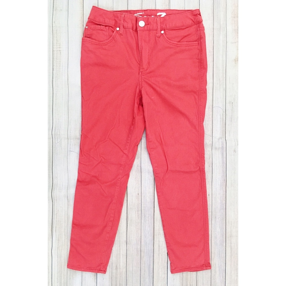 Seven 7 Skin Fit Salmon Pink Jeans Size 8